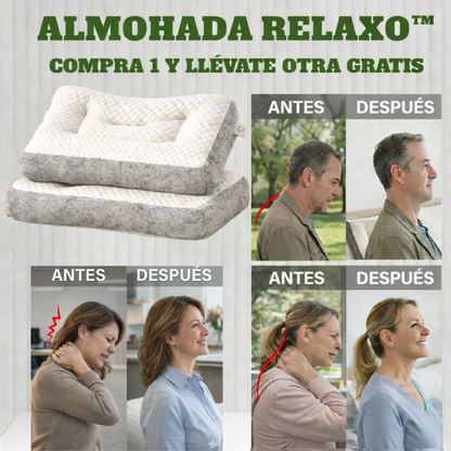 1+1 GRATIS | Relaxo™ - ¡Elimina dolores cervicales en menos de 7 días! (FUNDAS GRATIS)